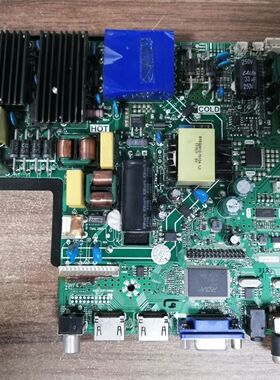 拆机 杂牌55寸主板SKR.815 屏ST5461D07-8 120V-130V/600MA(80W)