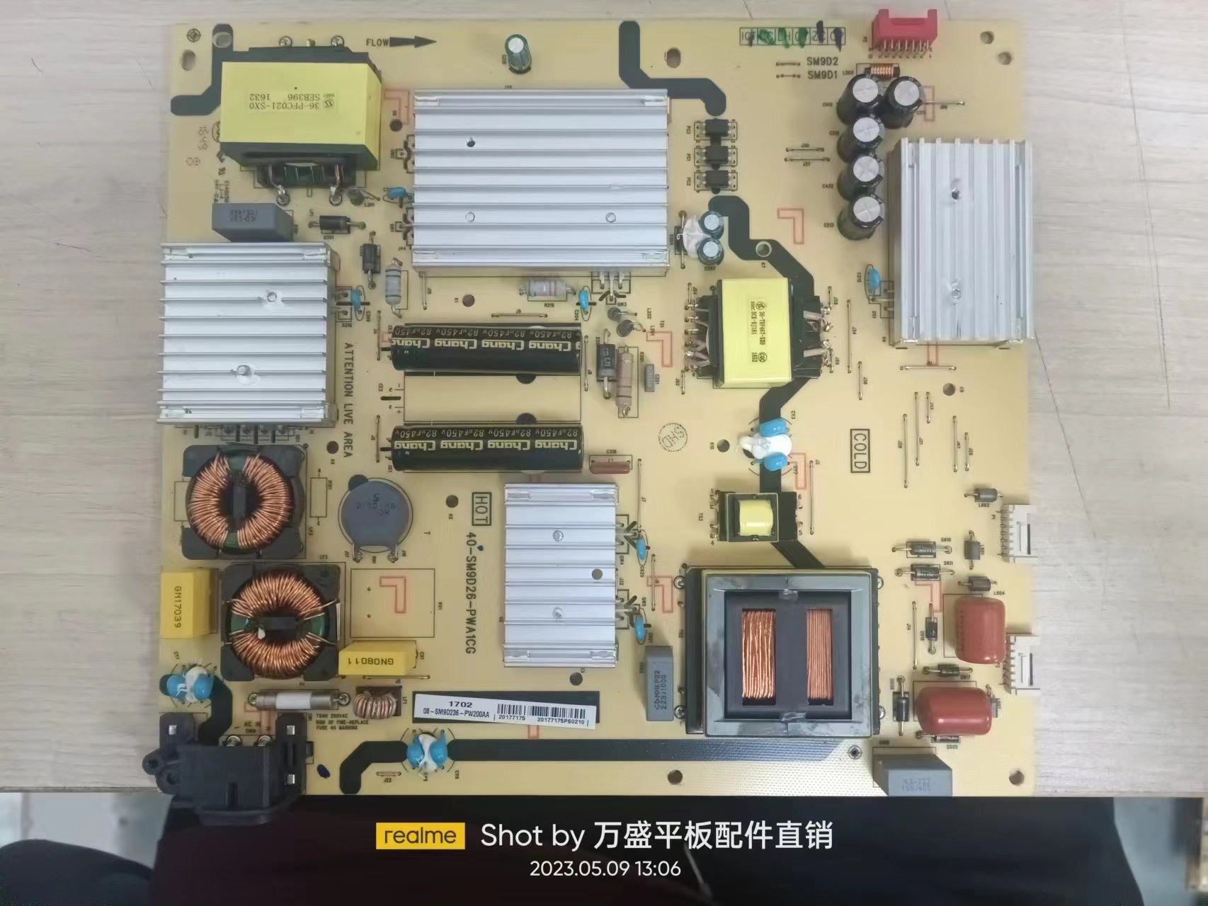 TCL55U76CMC电源板40-SM9D26