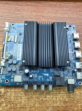 小米L75R8-X主板DKTV-B018-9650-AB-20210519屏L75R8-X-BOE实拍图