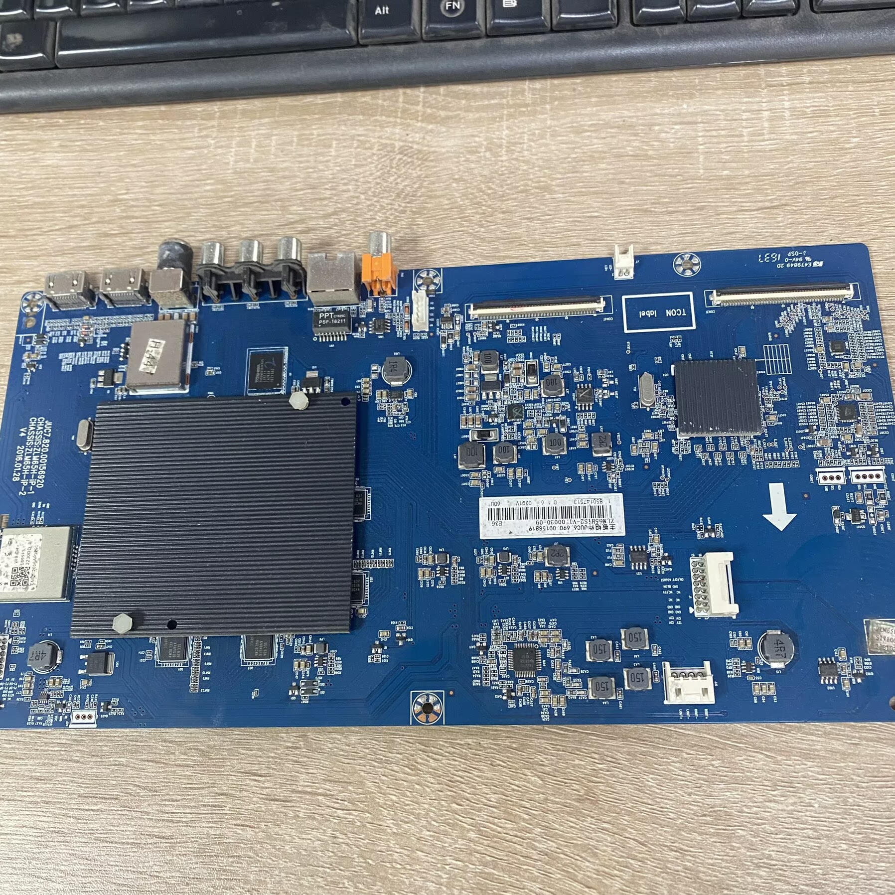 原装长虹50Q3T液晶电视主板JUC7.