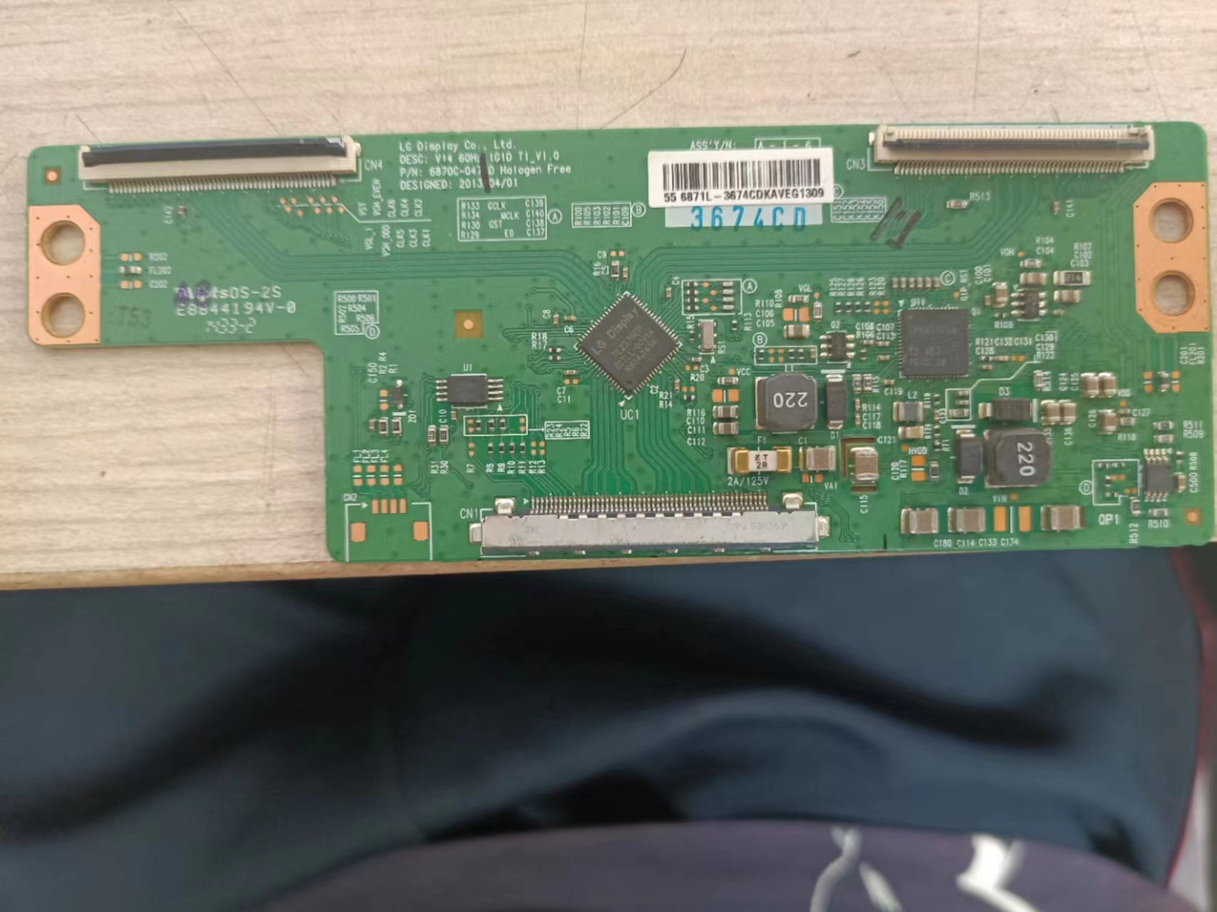 原装拆机海信LED55L288逻辑板