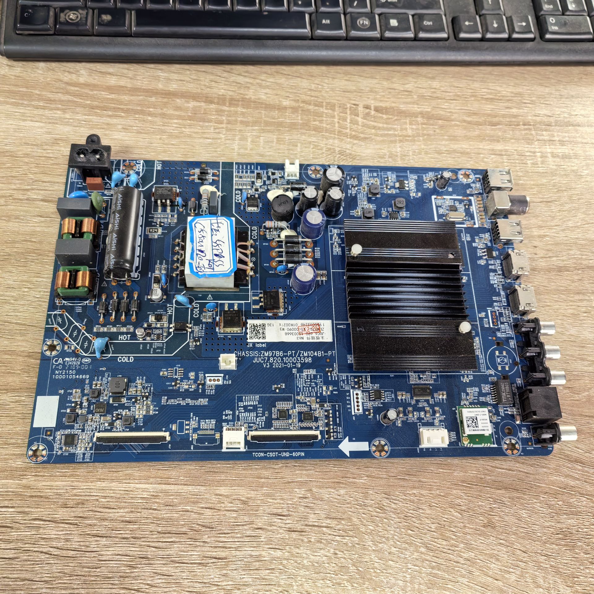 长虹液晶主板JUC7.820.10003598