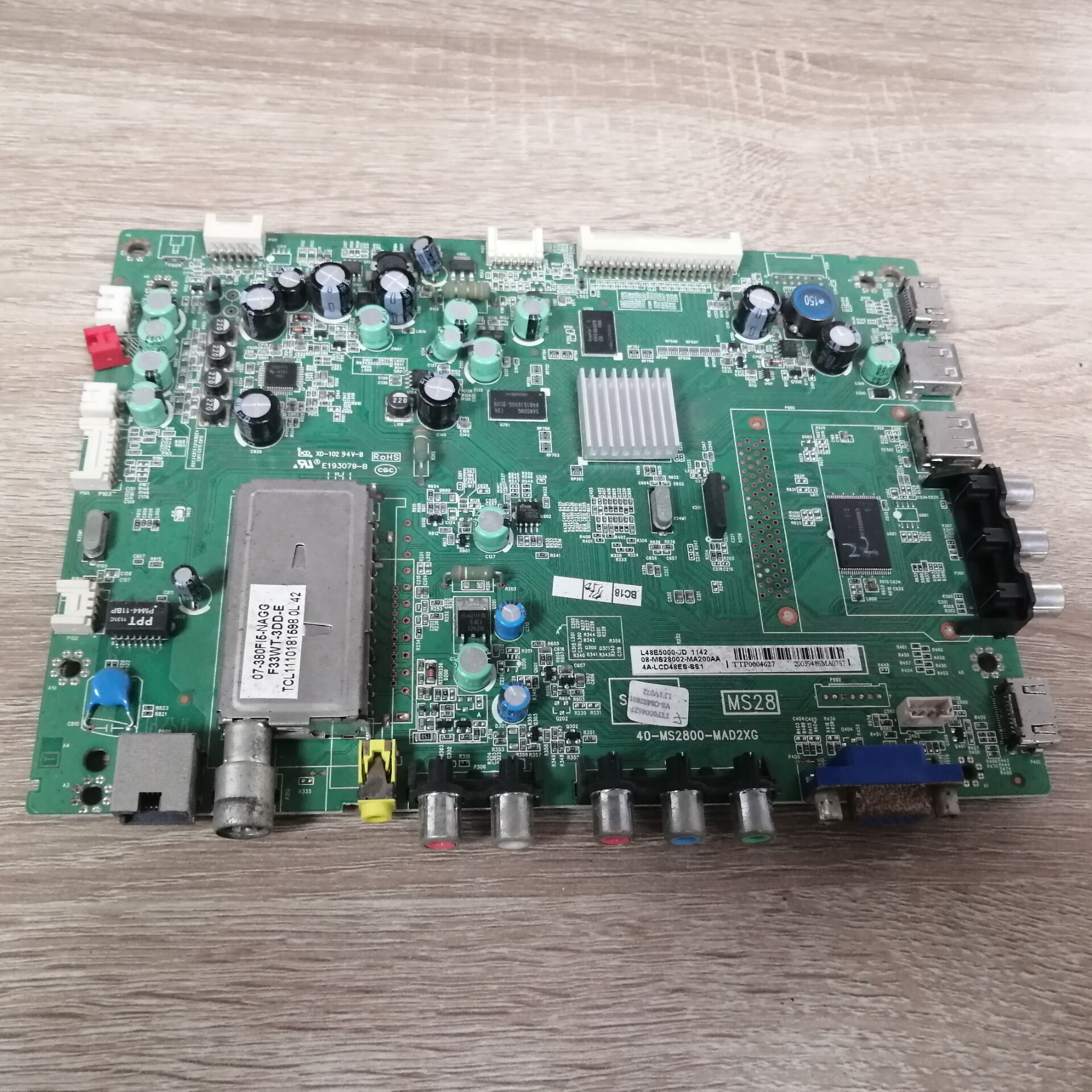 TCLL48E5000-3D液晶主板4