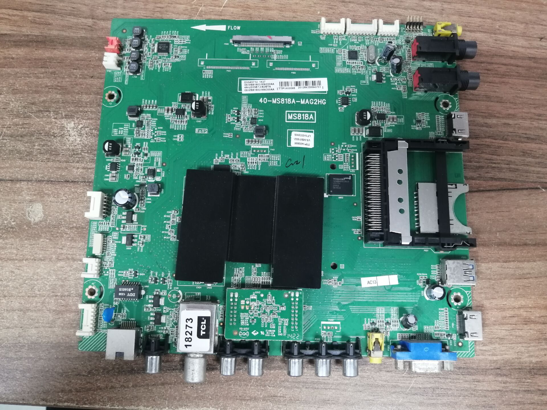 TCLD55A571U主板40-MS