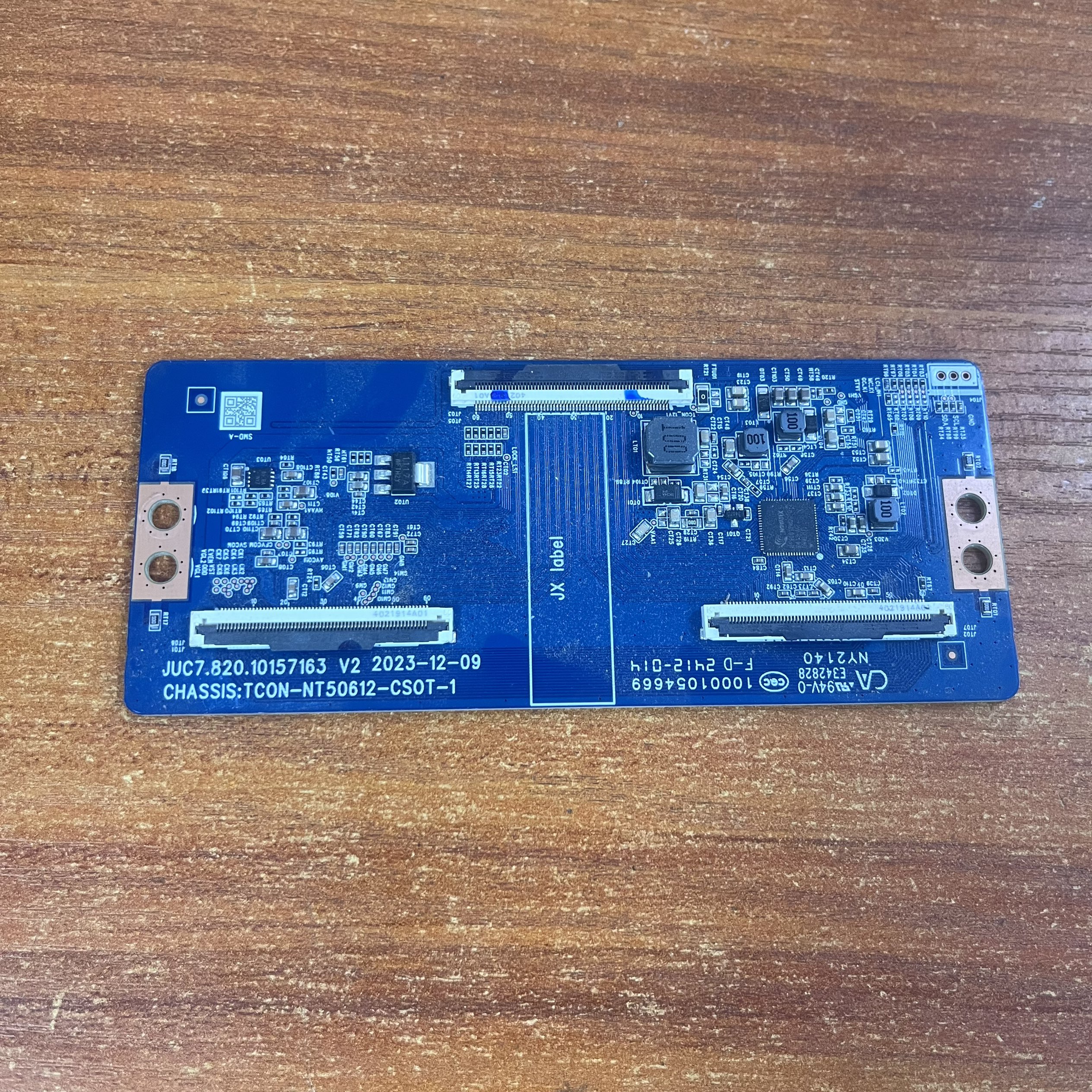 华为HD55KUNL逻辑板JUC7.820.10