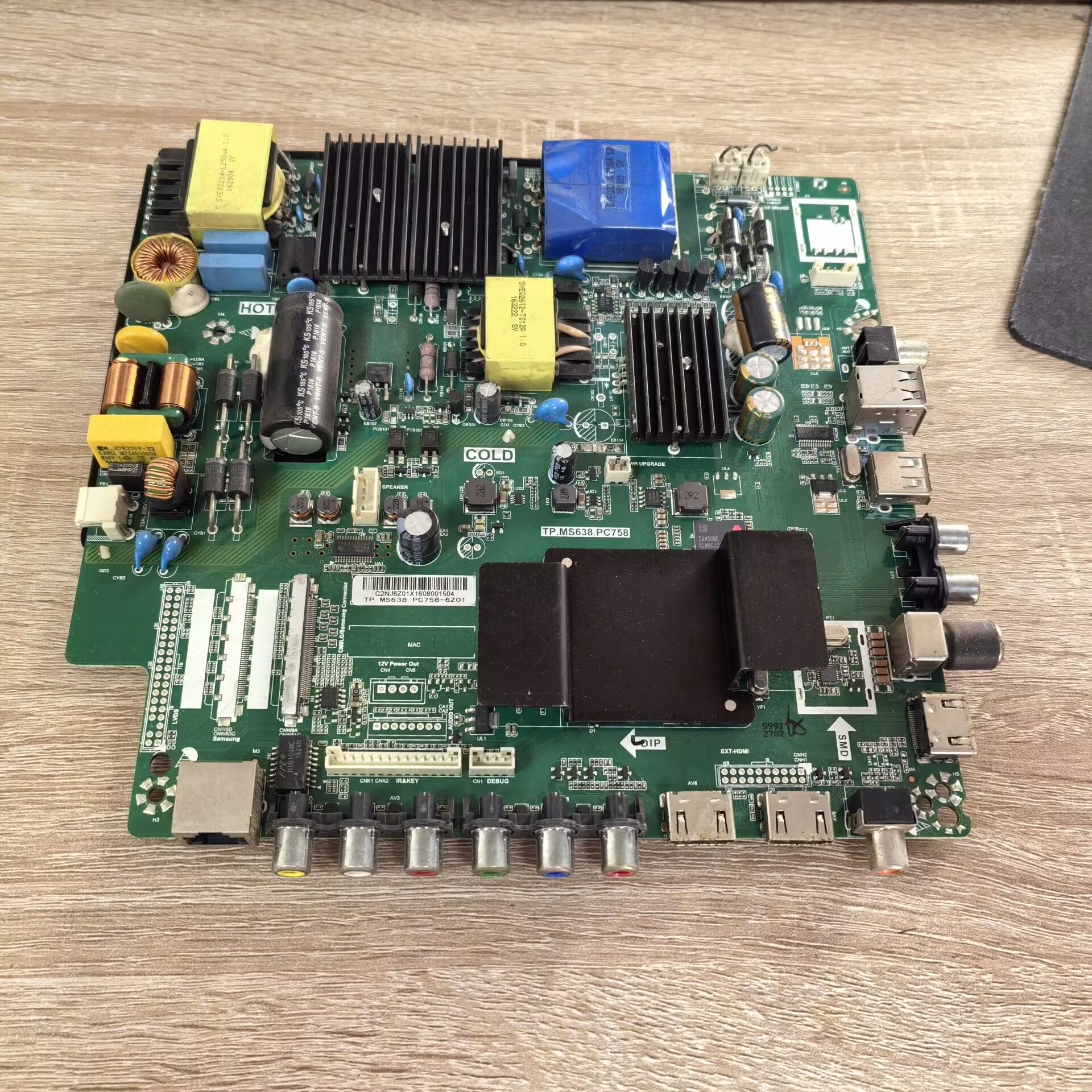 先锋LED-55U760主板TP.MS638.PC