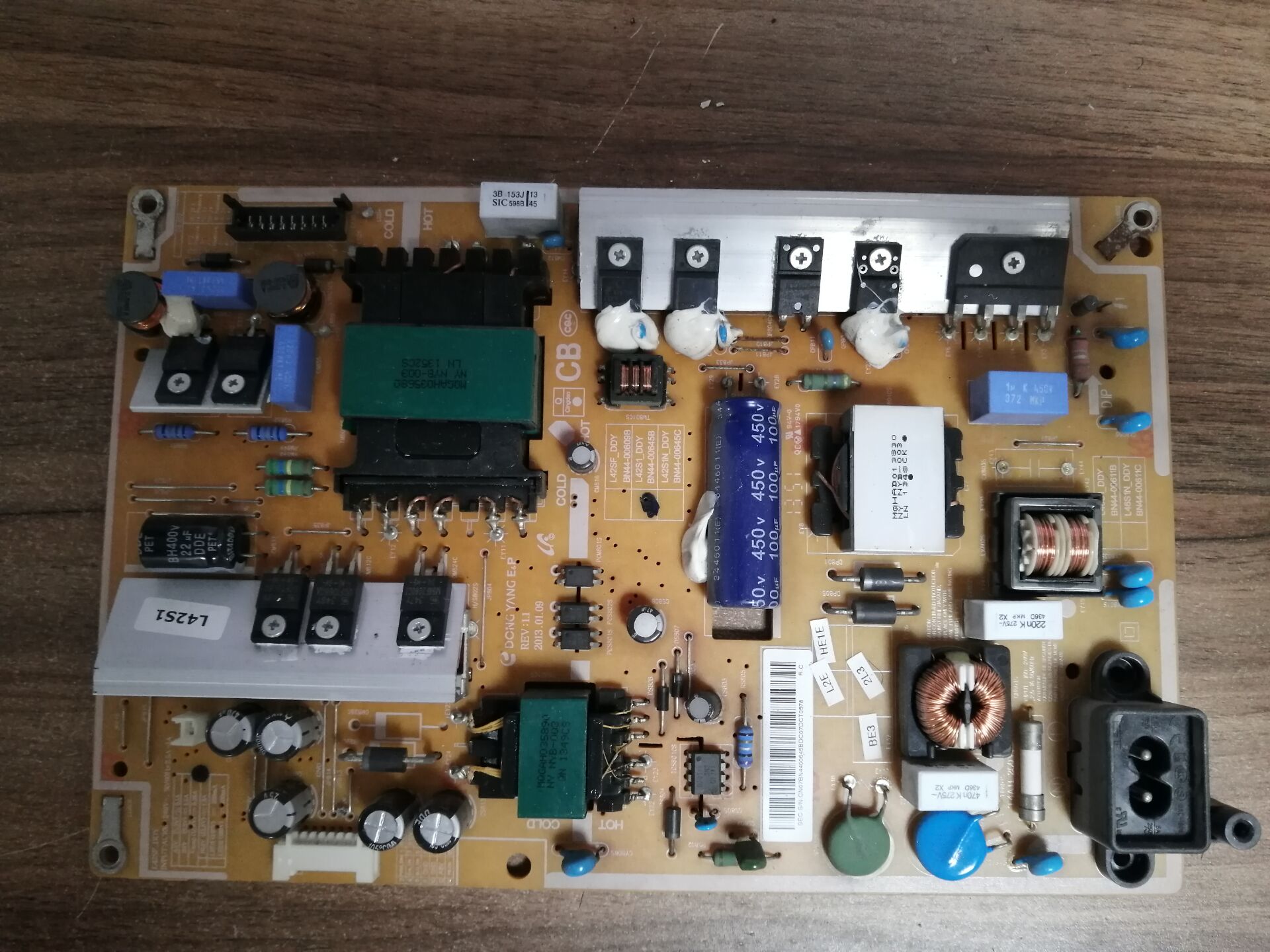 三星UA40F5500AR原装电源板