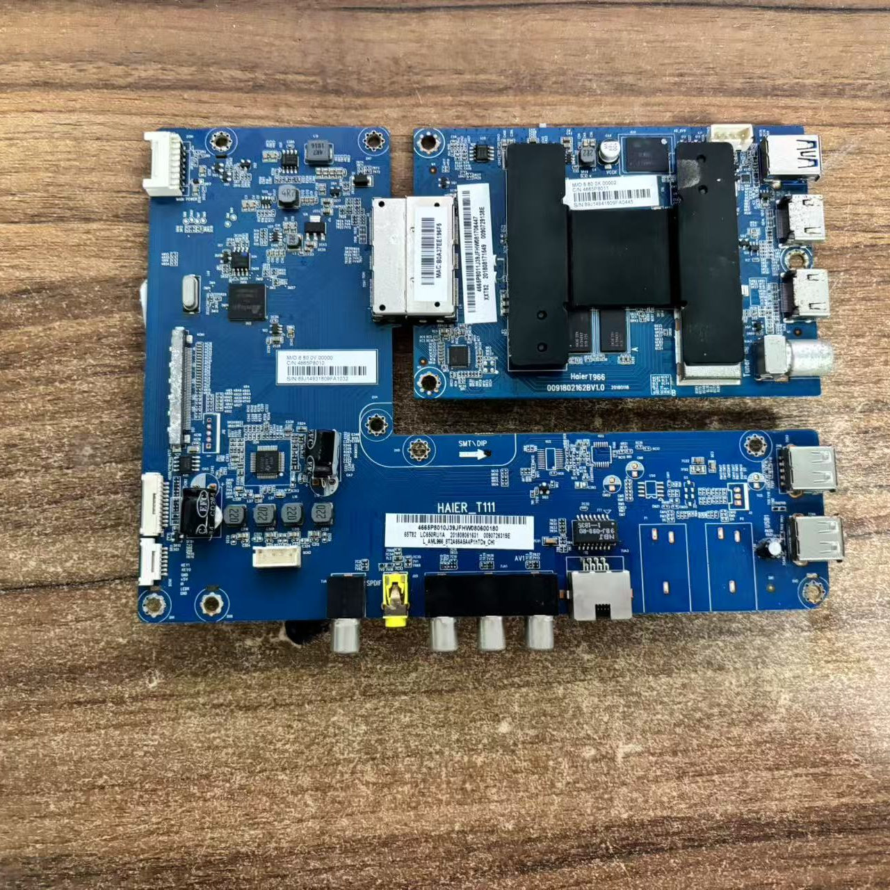 原装海尔65T82主板HAIER-111 0091802170A配屏LC650RU1A