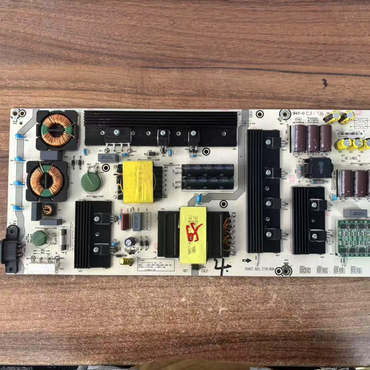 海信LED65NU7700U电源板RSAG7.820.7776 物料码219220 HLL-5070WB