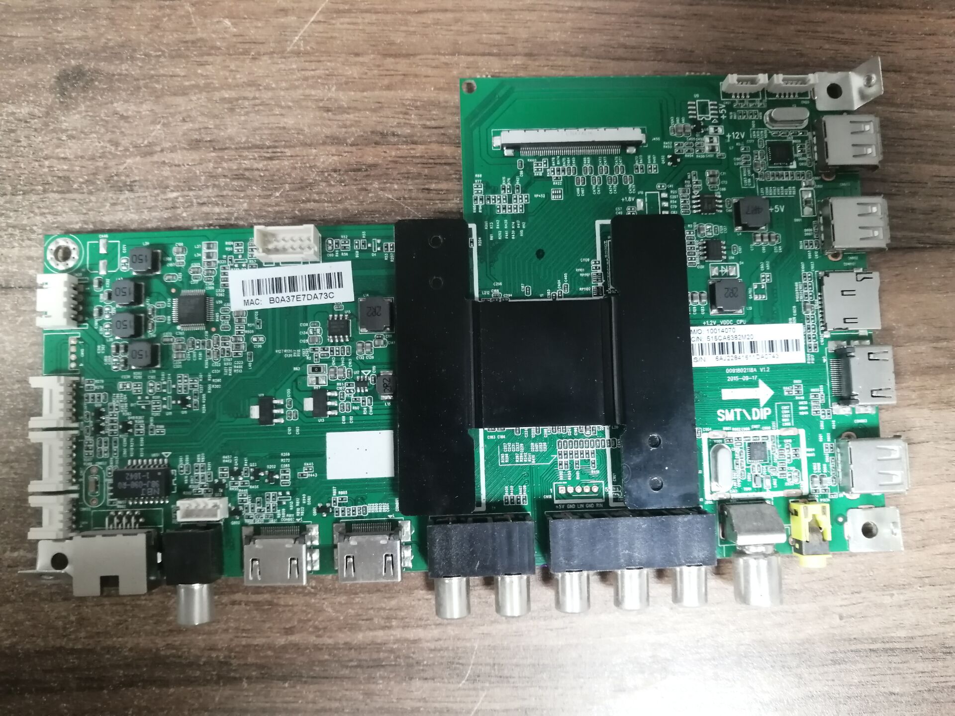 拆机海尔LS49A51主板0091802118A 0090724751H 屏LSC490FN02现货