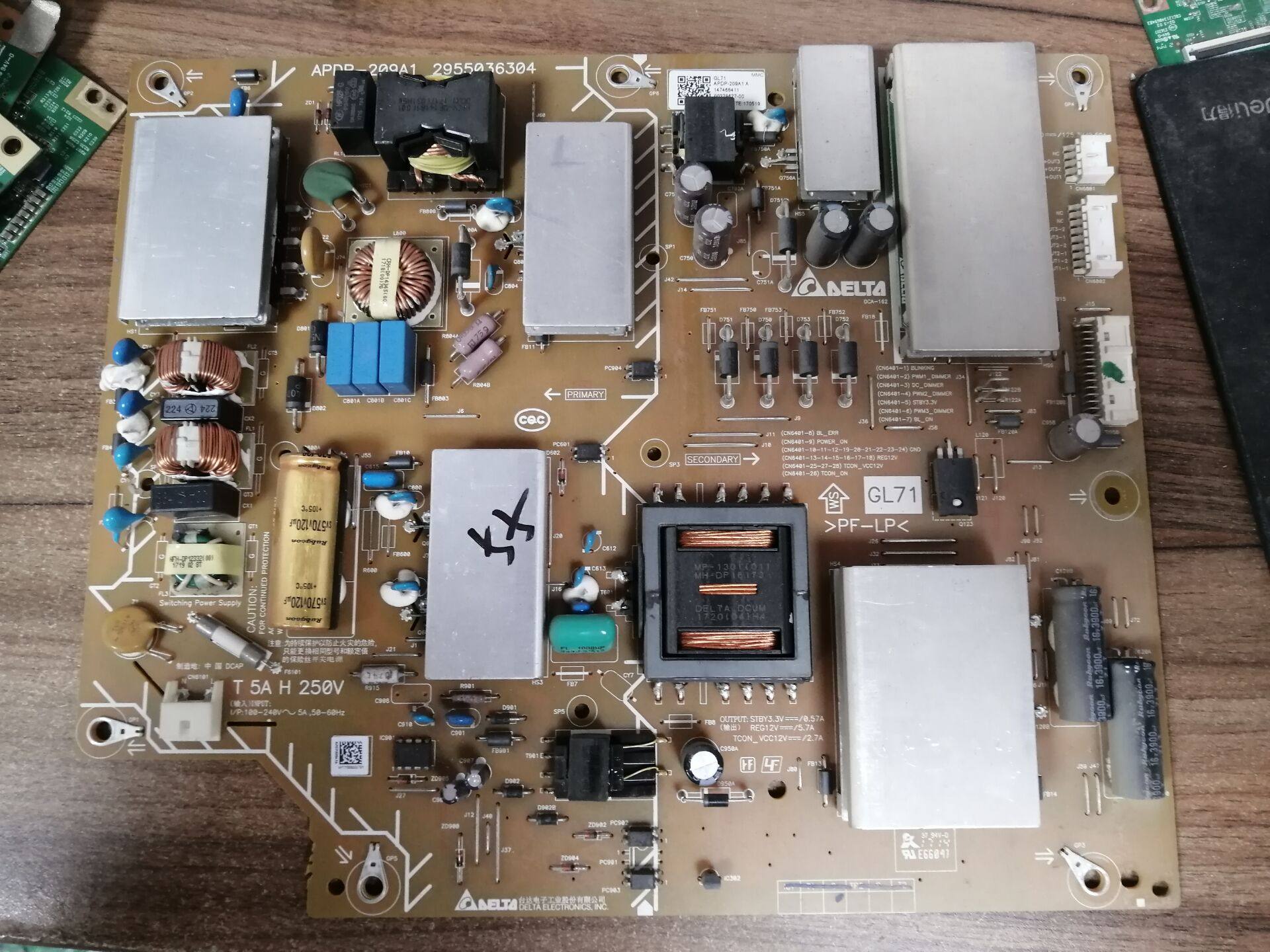 索尼KD-55X8066EKD-55X80电源板