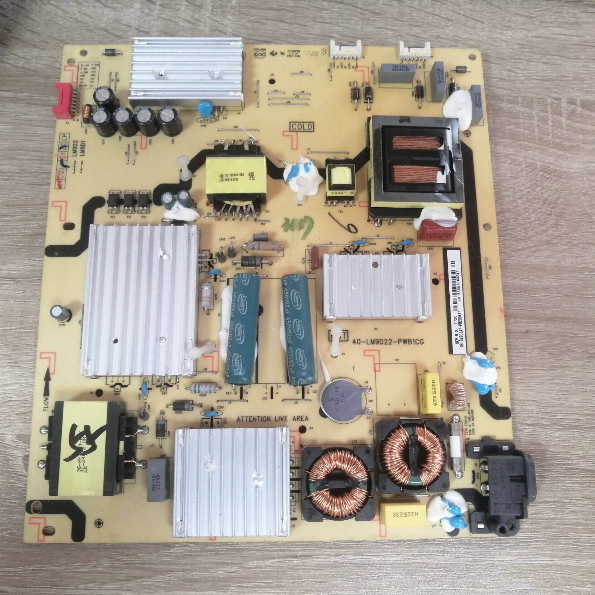 TCLL55P1-CUDD55A9CL电源板