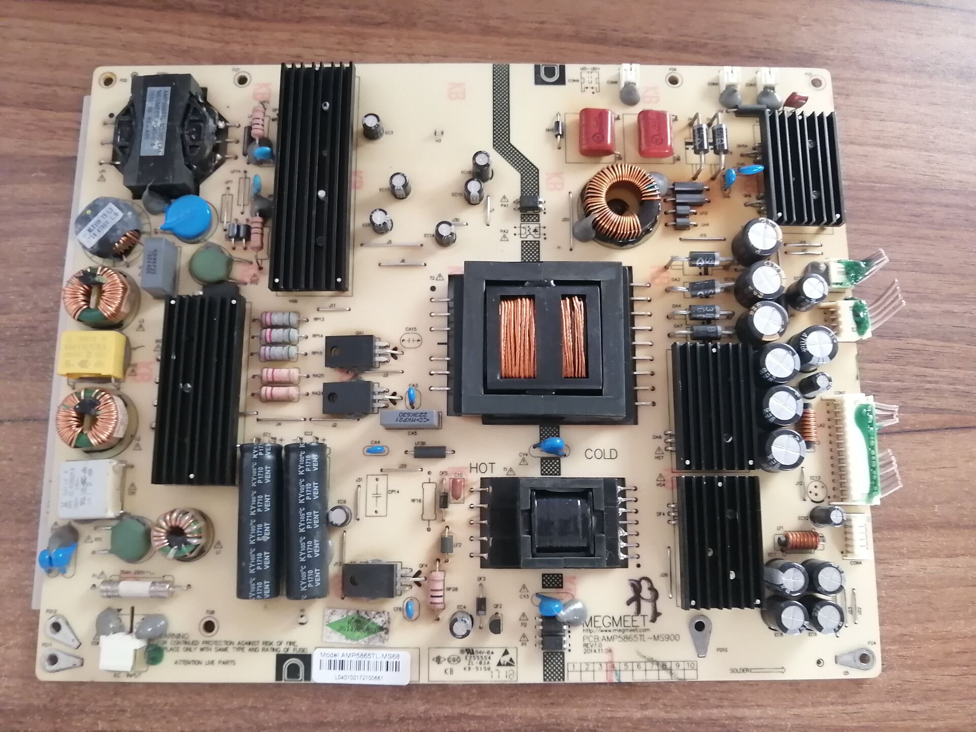 原装拆机麦格米特电源板AMP5