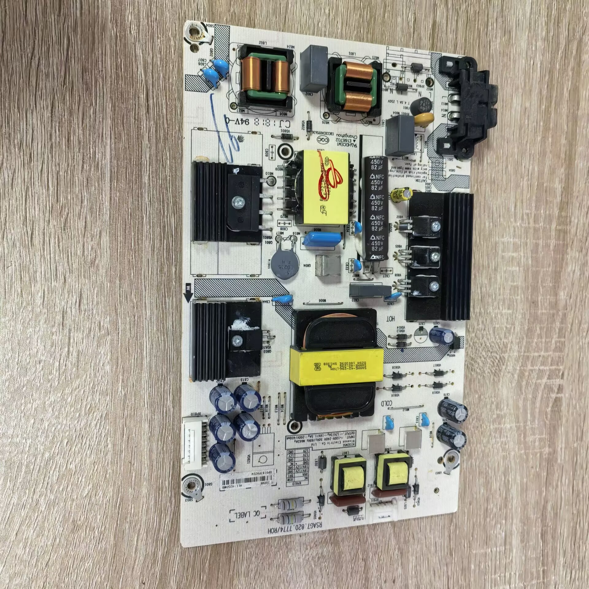 海信LED49EC500U电源板RSAG7.820