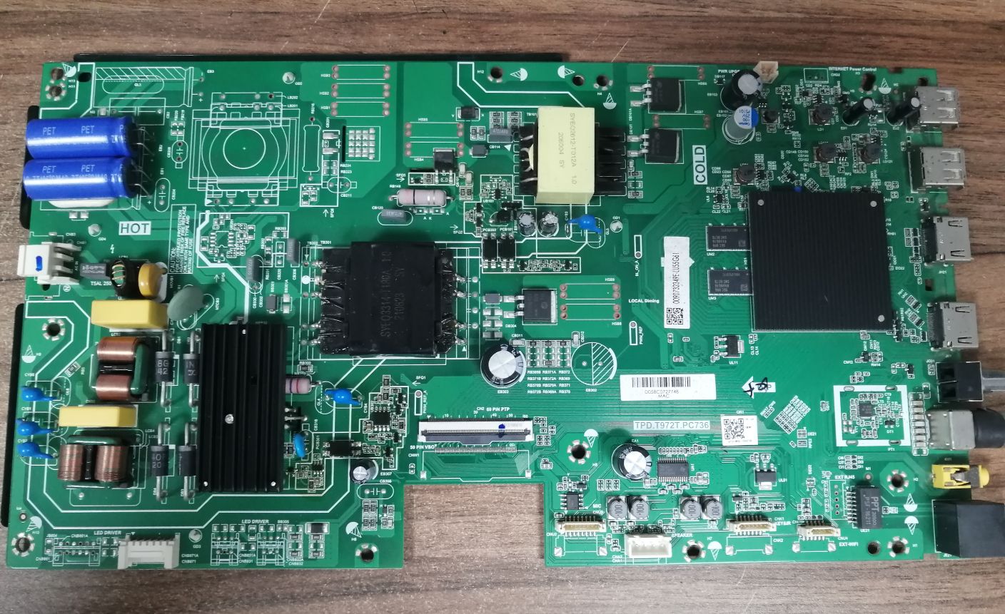 原装海尔LU55C61主板TPD.T9