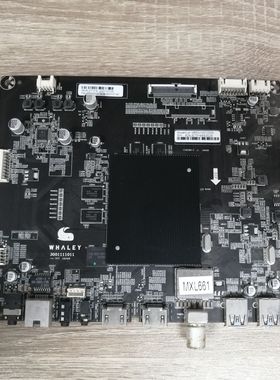 原装微鲸 W55C1J主板CV828H-F 3001111011 屏W55U(JCD0)C1实物图