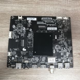 原装微鲸 W55C1J主板CV828H-F 3001111011 屏W55U(JCD0)C1实物图