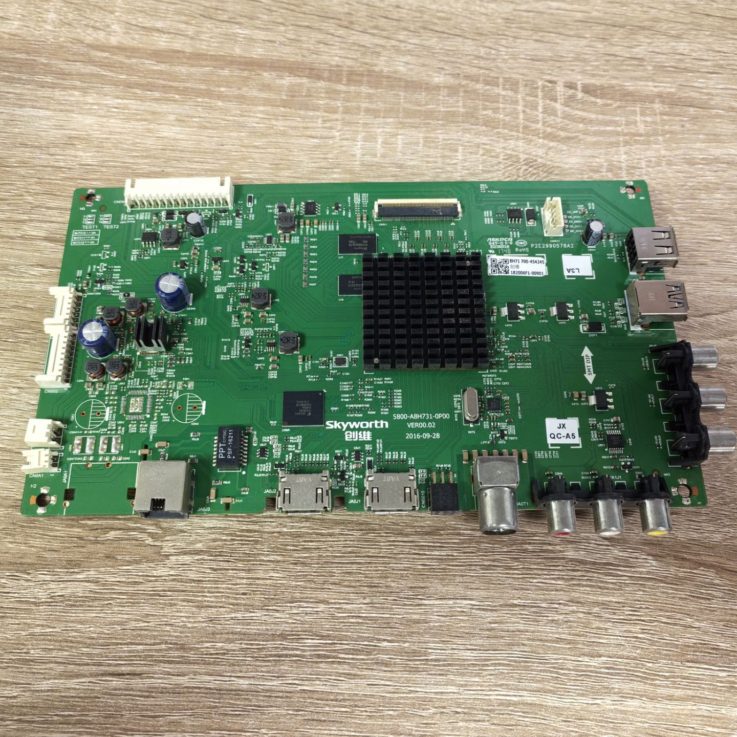 创维55E5主板5800-A8H731-0P0