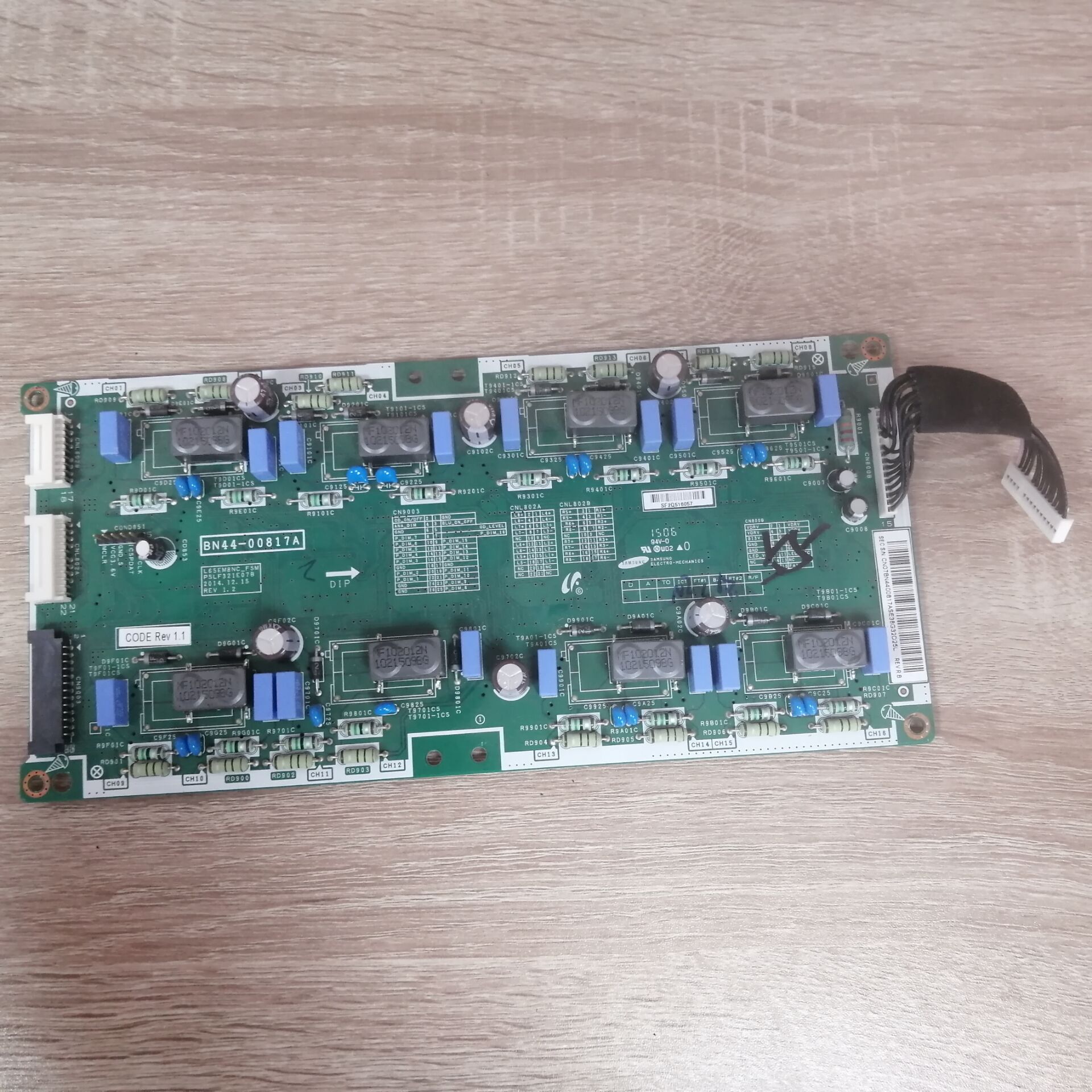 三星UA55JS9800JXXZ背光板B