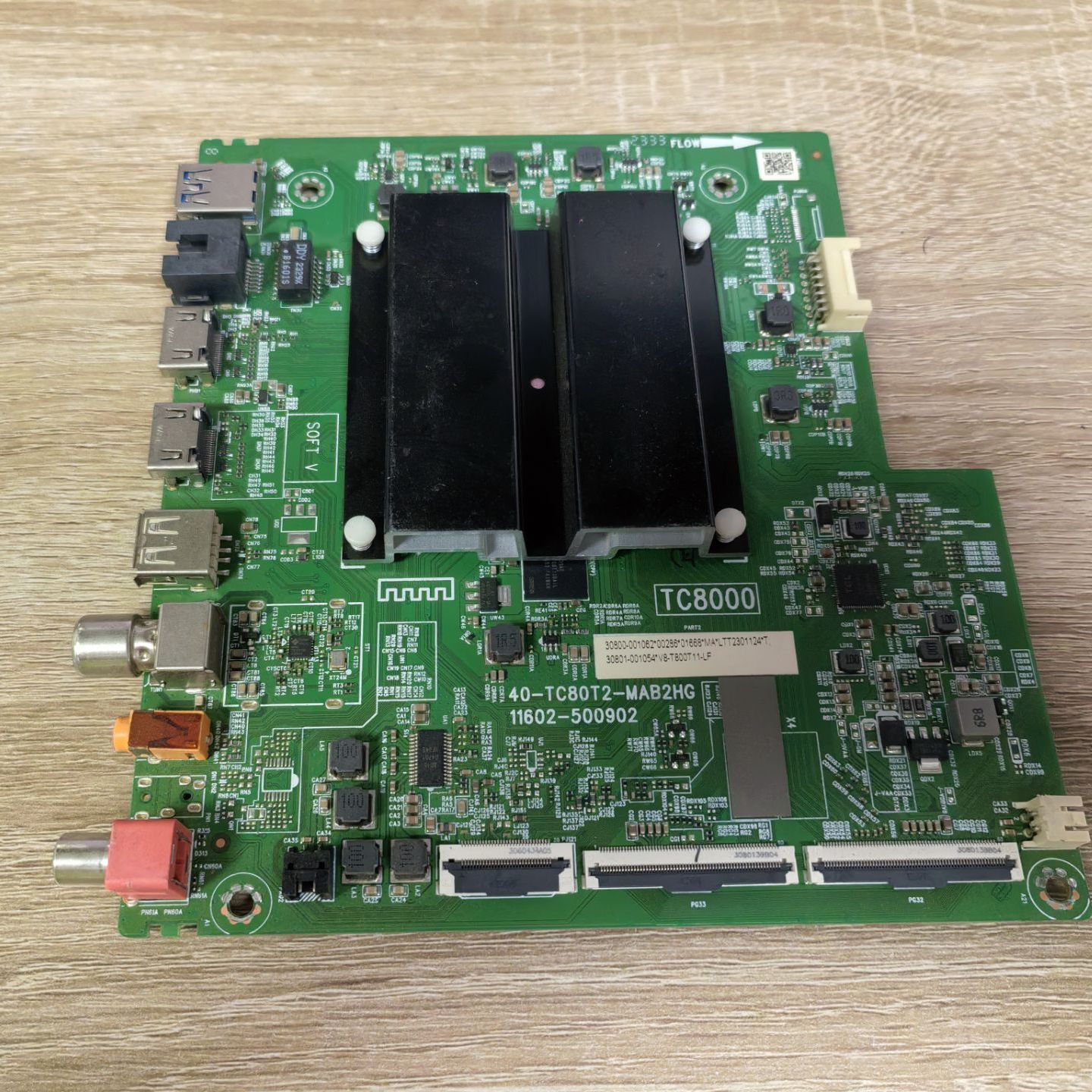 TCL65V69H主板40-TC80T2-MAB2HG