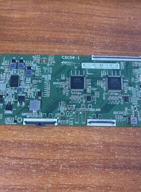 原装TCL 65V6E华为HD65KANS逻辑板CSC06-1 白条码ST6451D03-7 阿