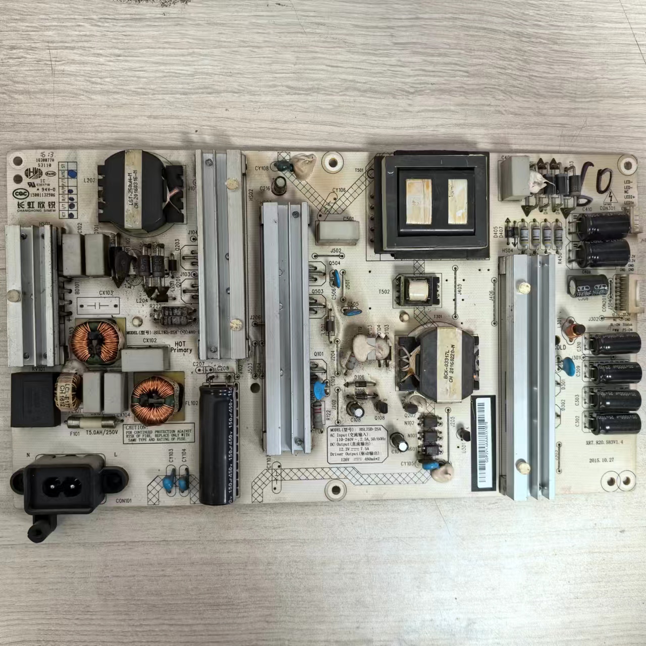 长虹60Q2N60G3电源板