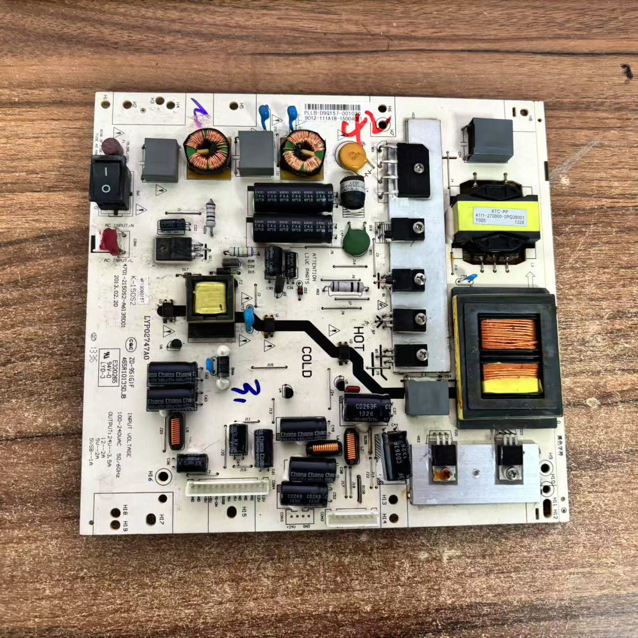 原装熊猫LE42K22A 电源板4701-2150S2-A8135D01 LYP02850A0非代用