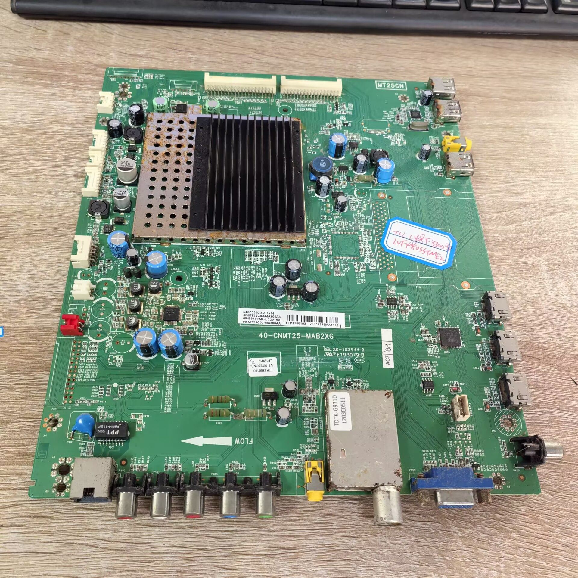 TCLL48F3300-3D电视主板40-CNMT
