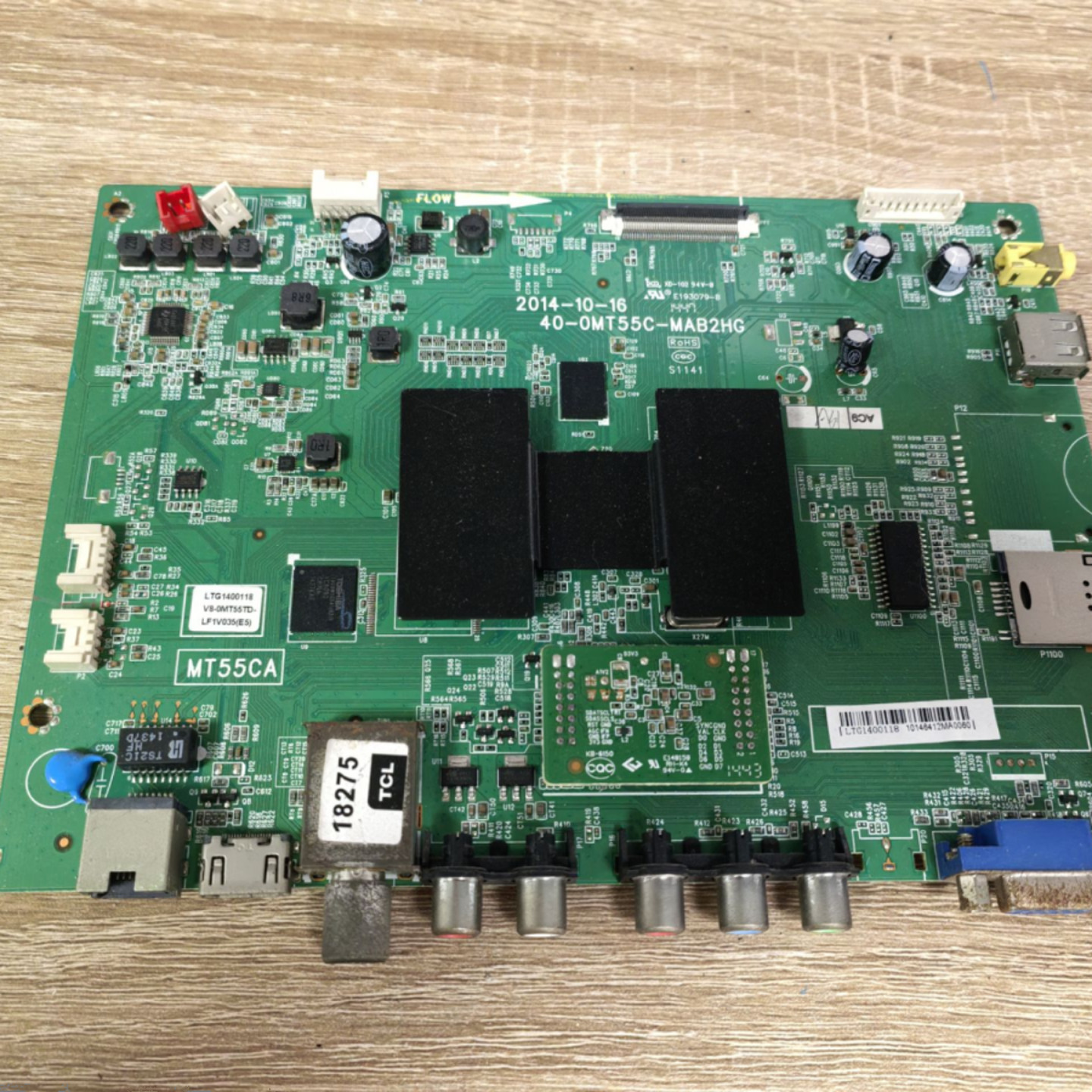 TCLL40F2800A液晶电视主板4