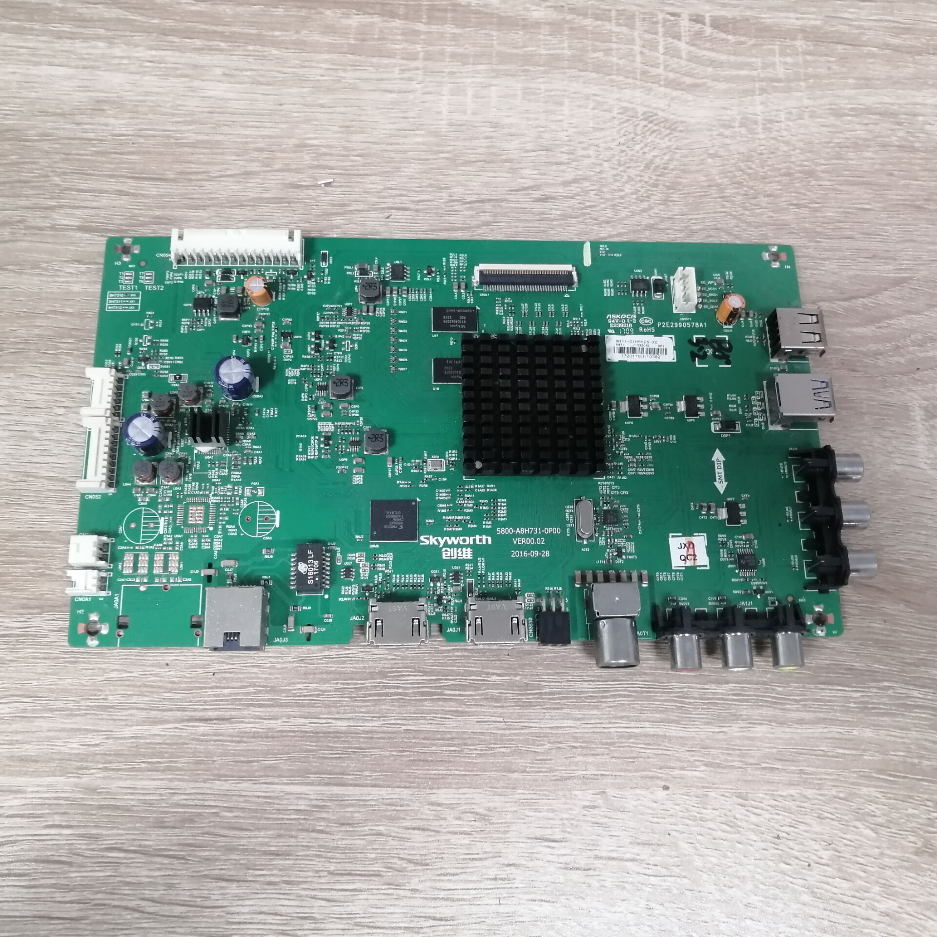 创维55E5主板5800-A8H731-0P00