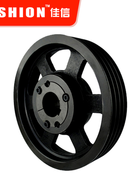 JASHION佳信欧标锥套式电机皮带轮SPB800-04铸铁三角皮带盘4040