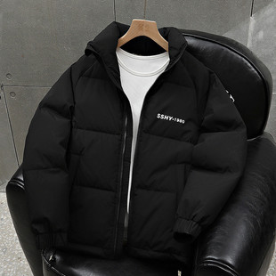 濮森保罗羽绒服男款冬季新款轻薄潮牌外套男生加厚保暖青少年防寒