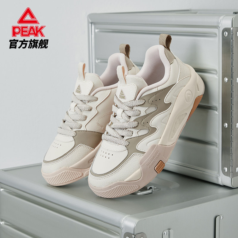 匹克态极月澜女款厚底复古休闲鞋