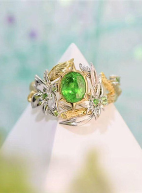 动漫原神散兵原创设计戒指流浪者游戏周边二次元印象指环饰品品牌