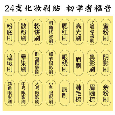 可移透明纸防水贴纸标签一整套