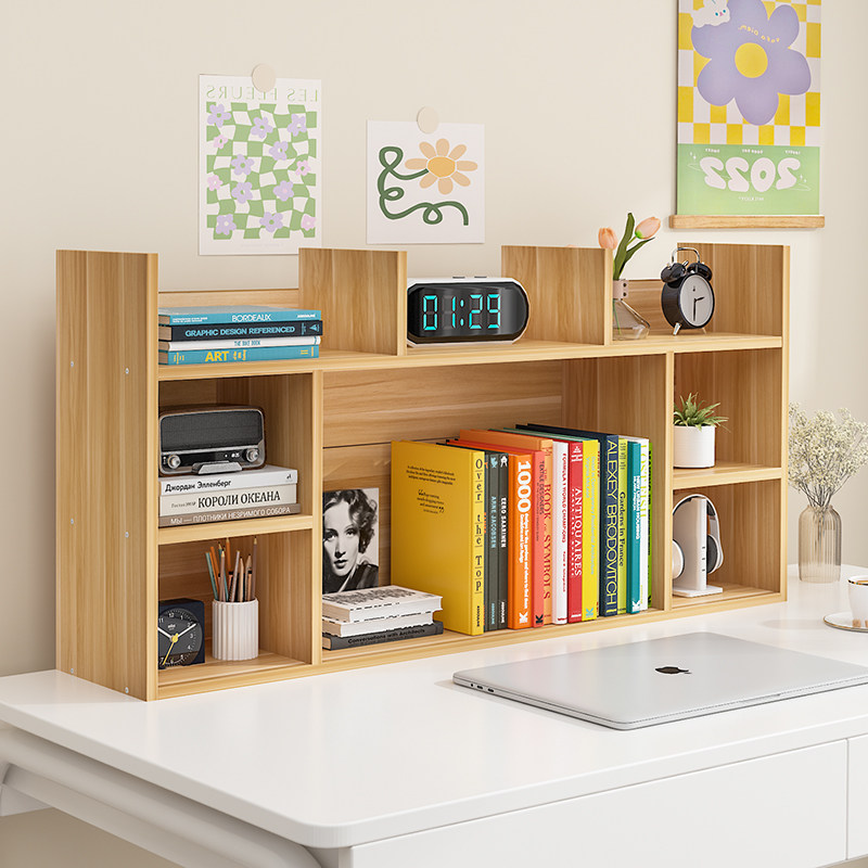 简约卧室多层办公室小型小户型窗台整理桌面多功能小书架书柜迷你