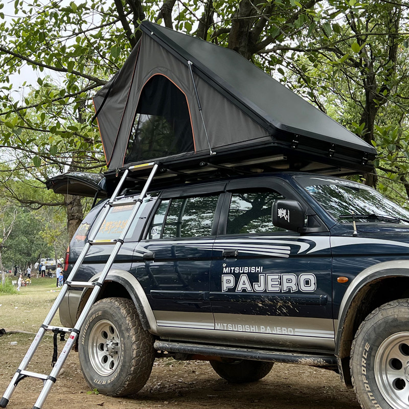 铝合金三角折叠suv汽车车顶帐篷天窗全自动牧马人坦克300车载帐篷