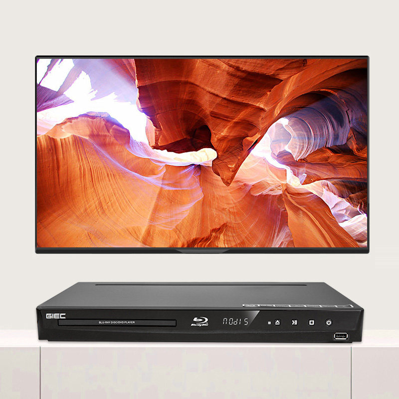 GIEC杰科BDP-G3005 3d蓝光播放机5.1声道高清播放器家用dvd影碟机