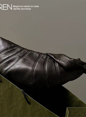 莫人新款小羊皮中号可颂包深巧牛角包新增内袋小众高極女包慵懒风