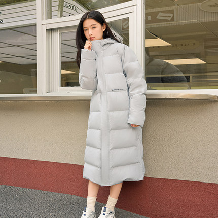 361羽绒服2025冬季防寒保暖男女同款长款羽绒服舒适情侣连帽外套