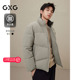 品 GXG男装 多色休闲华夫格棉服2024冬季 G24D214118