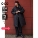 厚外套 25冬新品 长款 羽绒服多色风衣设计时尚 三防 GXG男装