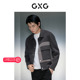 灰色时尚 短款 大衣 GXG男装 2023年冬季 品GEX10629354