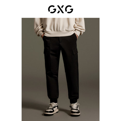 GXG男装商场同款黑色