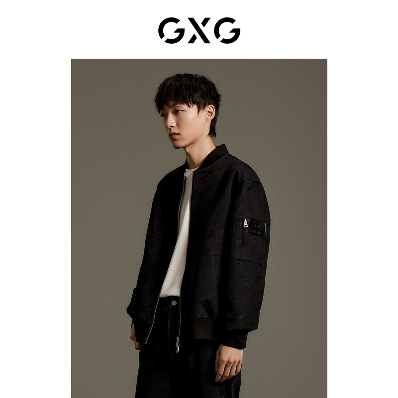 GXG男装商场同款暗纹棒