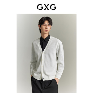 GXG外套男装针织衫秋季