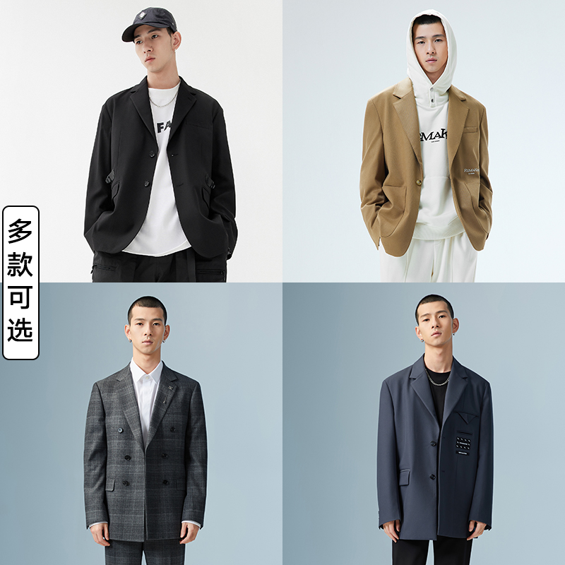 【西服低价清仓3】GXG男装 基础经典款商务面试西装套装西服春秋