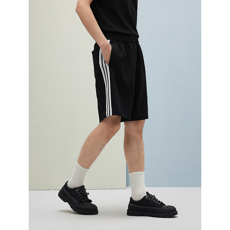 25春夏品GXG通勤休闲短裤男宽松直筒运动裤男士百搭休闲短裤,男装,短裤,淘宝优惠券,粉丝福利购,淘宝优惠卷