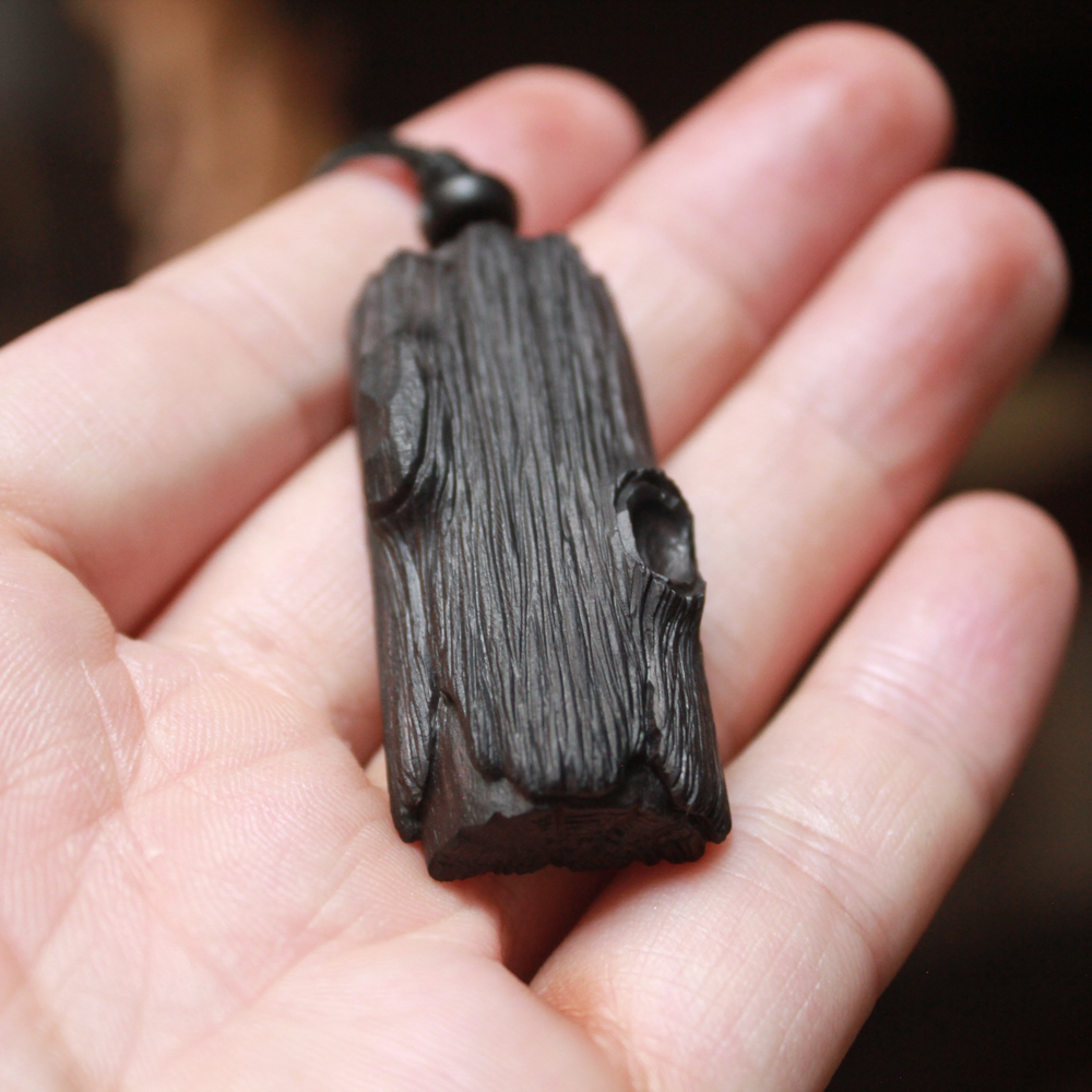 原创设计黑檀项链车载人时尚挂件