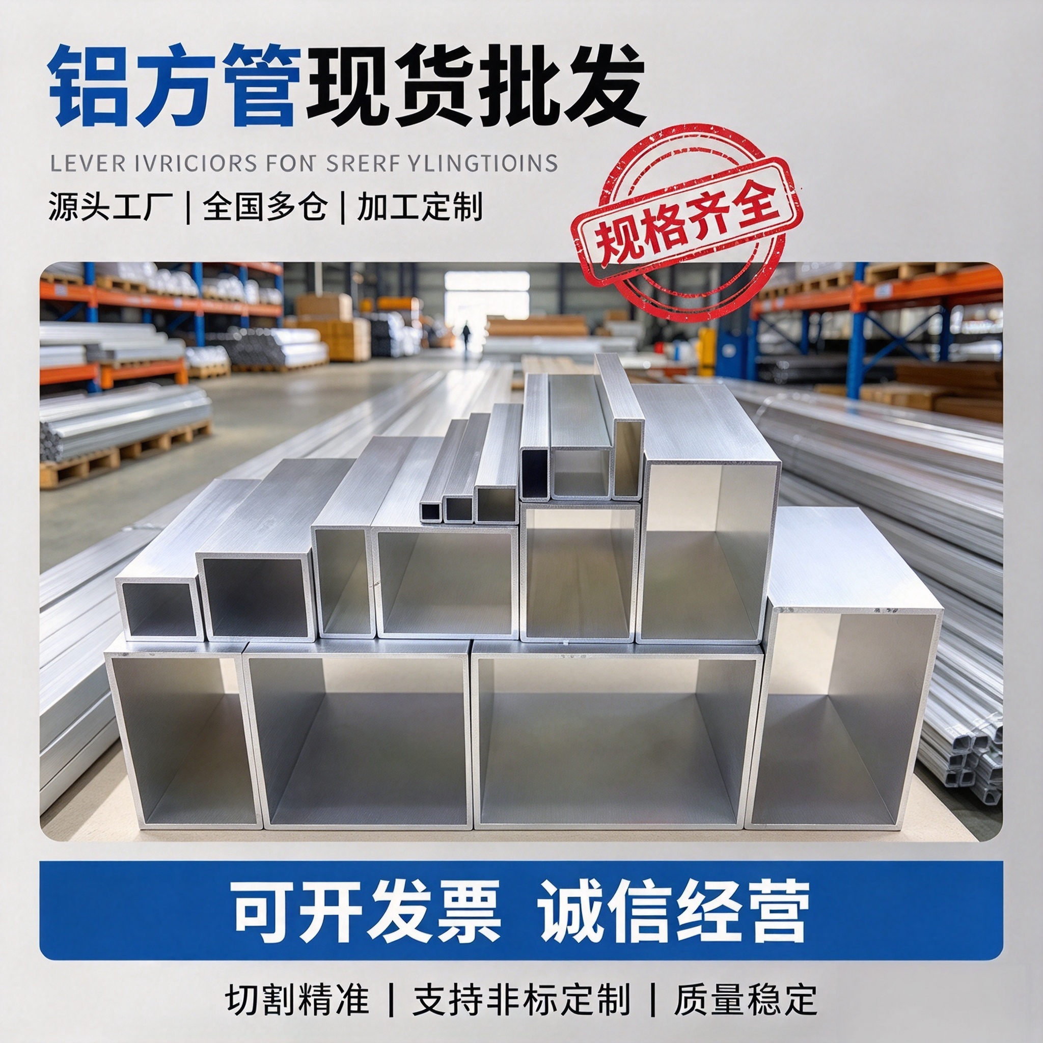 铝合金方管型材铝方通铝管空心矩形管定制四方管铝材喷涂木纹转印